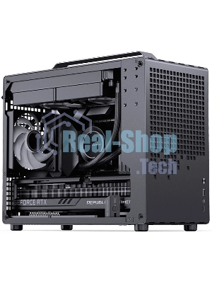 Компьютерный корпус без блока питания JONSBO Jonsplus Z20 Black MATX без БП, боковая панель из закаленного стекла, mini-ITX, micro-ATX, черный