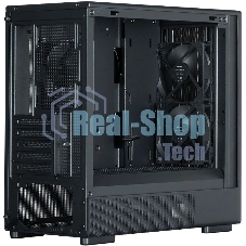 Компьютерный корпус Zalman P10 NAMU, MATX, черный, WINDOW, FRONT COVER WALNUT, 2x3.5