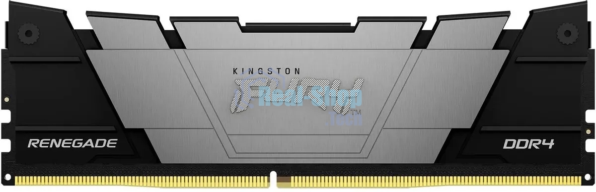 Оперативная память Kingston Fury Renegade, DDR4, 16Gb (1x16GB), 4000MHz, CL19, DIMM, с радиатором, черный