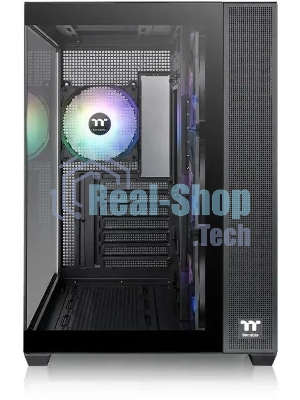 Компьютерный корпус Thermaltake View 380 TG ARGb черный без БП ATX 6x120мм 2x140мм 1x200мм 2xUSB3.0 audio bott PSU