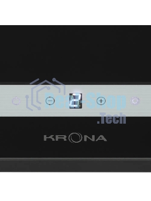 Вытяжка наклонная Krona Irma A 600 черный/серебристый, 60 см, 1300 куб. м/ч, 65 дБ