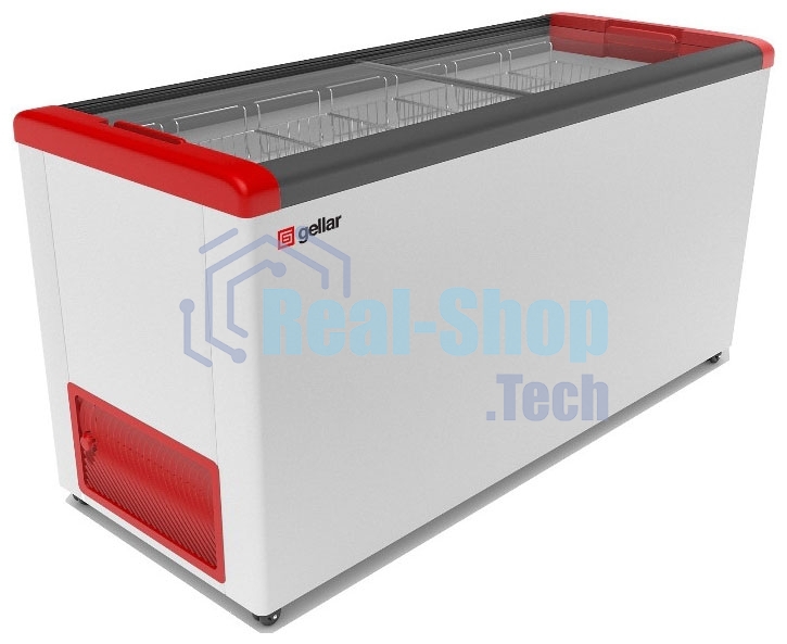 Морозильный ларь FROSTOR GELLAR FG 600 C красный, 520л