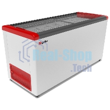 Морозильный ларь FROSTOR GELLAR FG 600 C красный, 520л