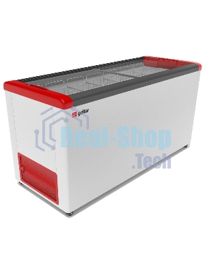 Морозильный ларь FROSTOR GELLAR FG 600 C красный, 520л