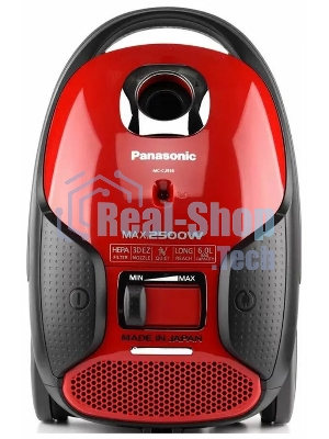 Пылесос Panasonic MC-CJ919R красный, 380/2500 Вт, уборка сухая, пылесборник мешок 6 л