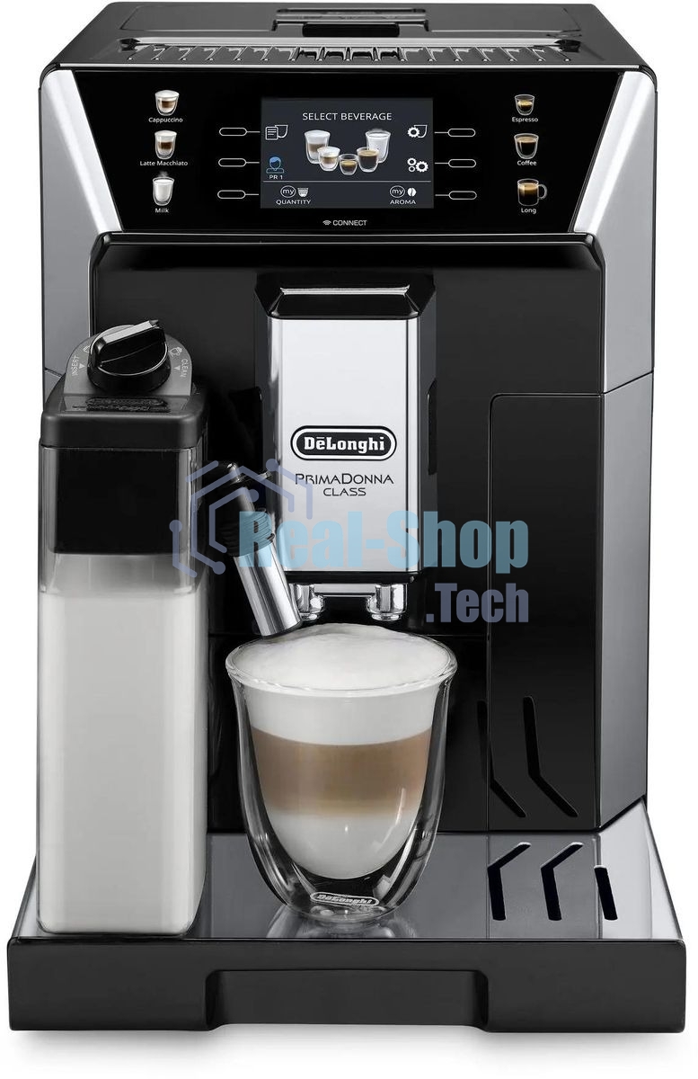 Кофемашина DeLonghi ECAM550.65.SB, черный/серебристый
