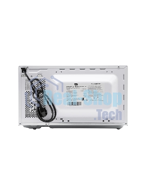 Микроволновая печь General Electronics GE MS120W белая, 20 л, 700 Вт, переключатели — поворотный механизм