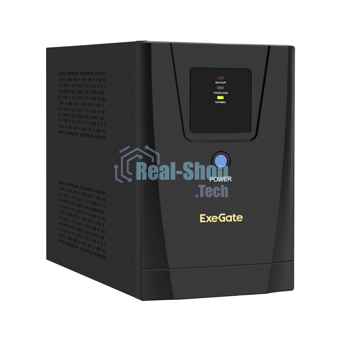 Источник бесперебойного питания ExeGate EX292802RUS SpecialPro UNB-1600.LED.AVR.2SH.3C13.USB 1600VA/950W, LED, AVR, 2*Schuko+3*C13, USB,съемн.кабель, металлический корпус, черный