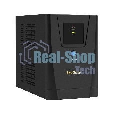 Источник бесперебойного питания ExeGate EX292802RUS SpecialPro UNB-1600.LED.AVR.2SH.3C13.USB 1600VA/950W, LED, AVR, 2*Schuko+3*C13, USB,съемн.кабель, металлический корпус, черный