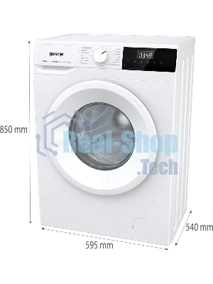 Стиральная машина Gorenje WNHPI84AS/R белый, загрузка фронтальная 8 кг, 1400 об/мин., класс: А