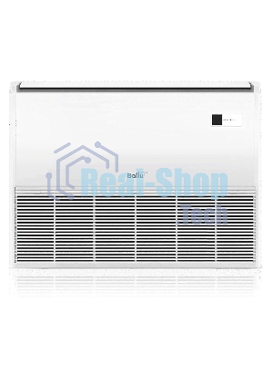 Внутренний блок напольно-потолочной сплит-системы Ballu BLC_CF/in-24HN1_21Y 24000 BTU, 70 м², 42 дБ, охлаждение, обогрев, осушение, белый