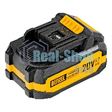Батарея аккумуляторная Denzel BH-20-6.0, Li-Ion, USB, 20 В, 6,0 Ач