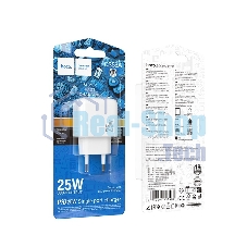 Сетевое зарядное устройство Hoco CS53A Surplus 25W 3A (PD) белый