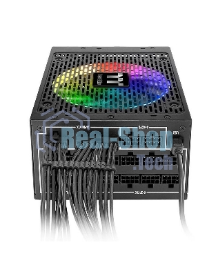 Блок питания Thermaltake ToughPower iRGb PLUS (PS-TPI-1250F3FDTE-1), 1250Вт, 80 PLUS Titanium, 140мм, модульный, черный