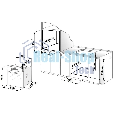 Духовой шкаф Gefest DA 622-03 RB1 22450000