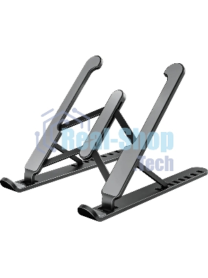 Подставка для ноутбука Buro BU-LS100 260x20x60мм 220г пластик ABS черный