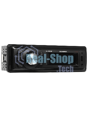 Автомагнитола Soundmax SM-CCR3062B, 1 DIN, Bluetooth, USB Type-A, AUX