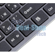 Клавиатура A4Tech KV-300H проводная, USB Type-A, серый