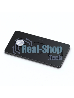 Беспроводное зарядное устройство Satechi ST-X3TWCPM Trio Wireless Charging Pad для телефона, часов и наушников серый космос