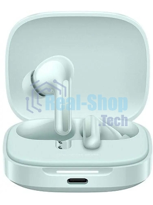 Наушники TWS Xiaomi Redmi Buds 6 зеленый, внутриканальные, Bluetooth, активное шумоподавление, до 40 ч
