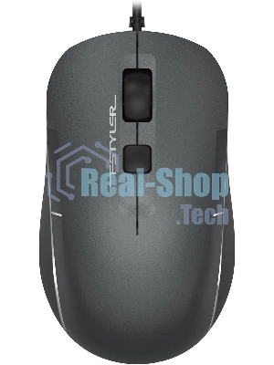 Мышь проводная A4Tech Fstyler FM26S серый/черный, 1600 dpi, USB, кнопки - 4