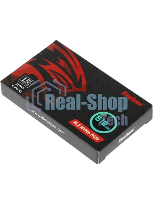 Накопитель SSD KingSpec NE-512, 512Gb, M.2 2280, PCIe 3.0 x4, NVMe, R/W 2400/1700
