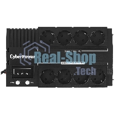 Источник бесперебойного питания CyberPower BS650E/650 ВА/390 Вт/8 х CEE 7 (евророзетка)