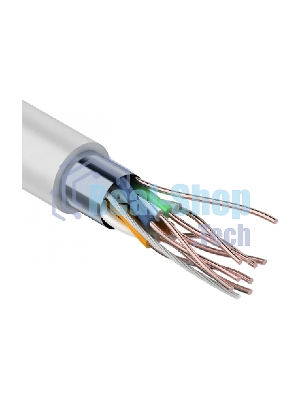 Кабель FTP PROconnect 4PR 24AWG, CCA, cat.5e, PVC, серый, бухта 25 м