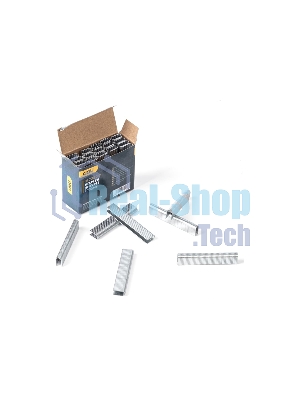 Набор скоб для степлера (Тип U) Deli DL238012 (12 х 6,3 х 1,2мм x 2000 шт) нержавеющая сталь.