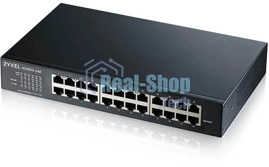 Коммутатор Zyxel GS1900-24E-EU0103F 24G управляемый