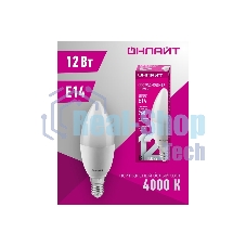 Лампа светодиодная 12вт OLL-C37-12-230-4K-E14-FR ОНЛАЙТ