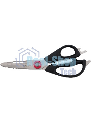 Ножницы кухонные Rondell Craft RD-1856 228мм реж.ч.84мм черный
