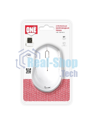 Мышь беспроводная Smartbuy ONE 333AG-W белая SBM-333AG-W