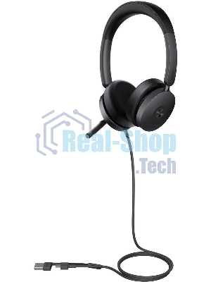 Гарнитура проводная Yealink UH48 Dual UC USB-C/A 1308152