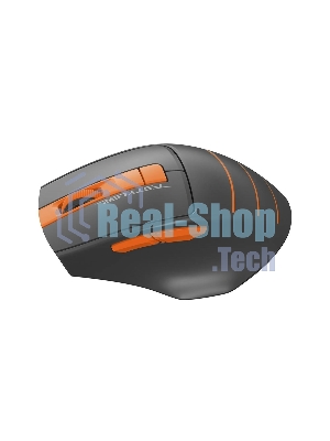 Мышь беспроводная A4Tech Fstyler FG30S серый/оранжевый, 2000 dpi, радиоканал, USB, кнопки - 6
