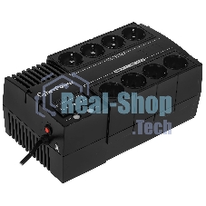 Источник бесперебойного питания CyberPower BS650E/650 ВА/390 Вт/8 х CEE 7 (евророзетка)