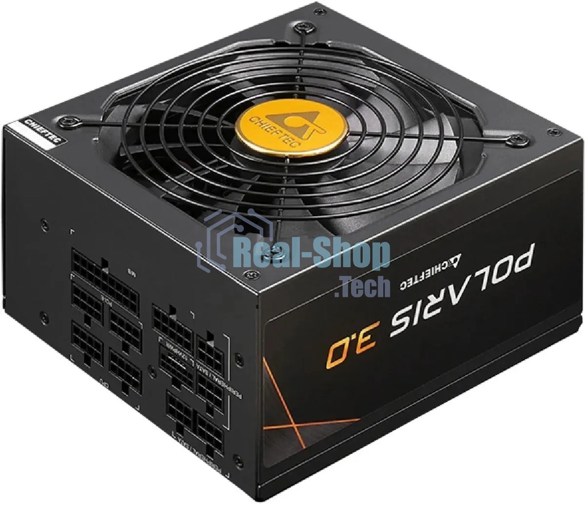 Блок питания Chieftec Polaris 3.0 PPS-1050FC-A3, 1050Вт, 80 PLUS Gold, 135мм, модульный, черный
