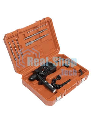 Перфоратор Daewoo DAH 820, SDS-plus, 820 Вт, 3 Дж, от сети