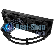 Система жидкостного охлаждения Thermalright Frozen Warframe Pro 360 Soc-AM5/AM4/1151/1200/2066/2011/1700 черный 4-pin 29.6dB Al LCD Ret (F-WFRAME-PRO-360-BL)