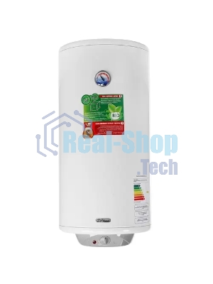 Водонагреватель De Luxe 3W60V1 Объем 60л,мощность 1,5квт,нагрев 2.30ч, вес 20кг, высота 851,диаметр 360мм.