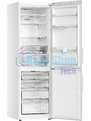 Холодильник Haier C2F619CWU1 белый двухкамерный 256/108л морозилка снизу, No Frost