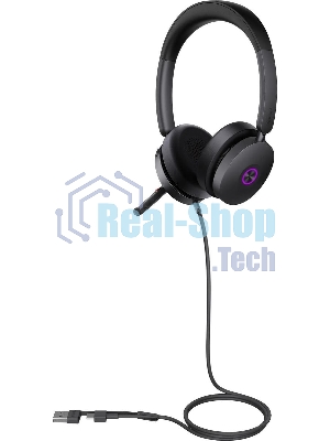 Гарнитура проводная Yealink UH48 Dual UC USB-C/A 1308152