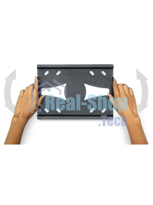 Кронштейн для телевизора Holder LCDS-5010 черный металлик, настенный, наклон