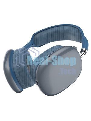Беспроводные/проводные наушники QUMO Emotion BT 0092 синий, накладные, Bluetooth + проводной, до 10 ч