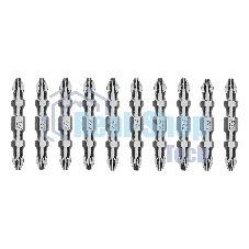 Бита двухстор. Gross PH2-PZ2х45мм, сталь S2, 10шт.
