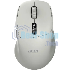 Мышь Acer OMR503 светло-серый оптическая 3200dpi silent беспров. BT/Radio USB 4but (ZL.MCE11.01C)