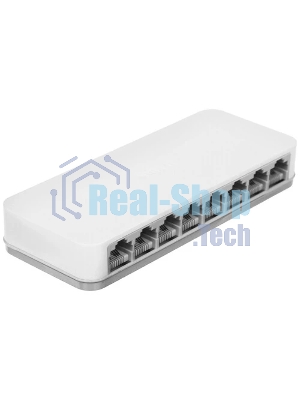 Коммутатор D-Link DES-1008C, 8×100 Мбит/с, неуправляемый