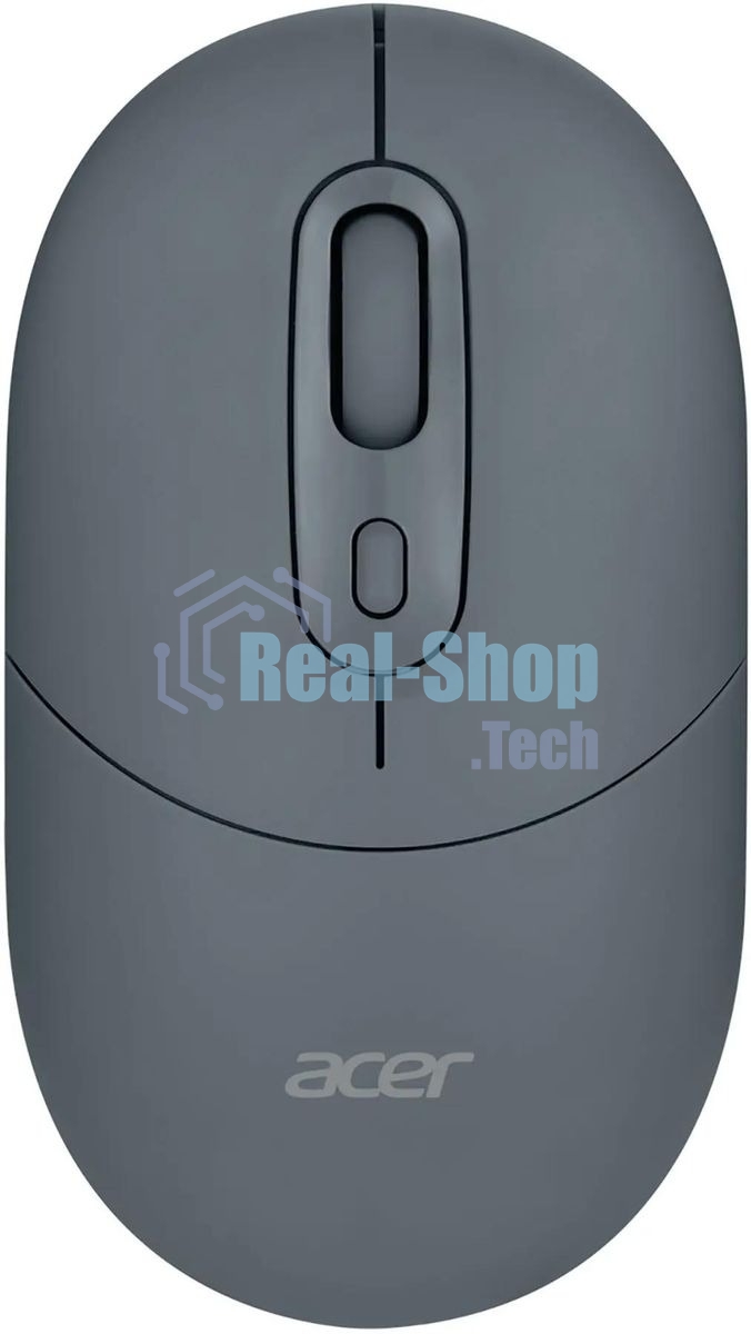 Мышь беспроводная Acer OMR301 черный, 1600 dpi, радиоканал, Bluetooth, USB, кнопки - 4