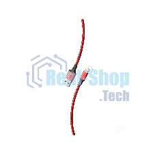 Кабель Smartbuy (iK-512-S14rb) S14 Lightning красный/черный, 3 А, 1 м