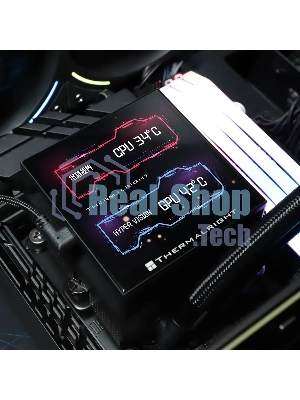 Жидкостная система охлаждения Thermalright Hyper Vision 360 Argb черный/ Display/ all Intel/AMD